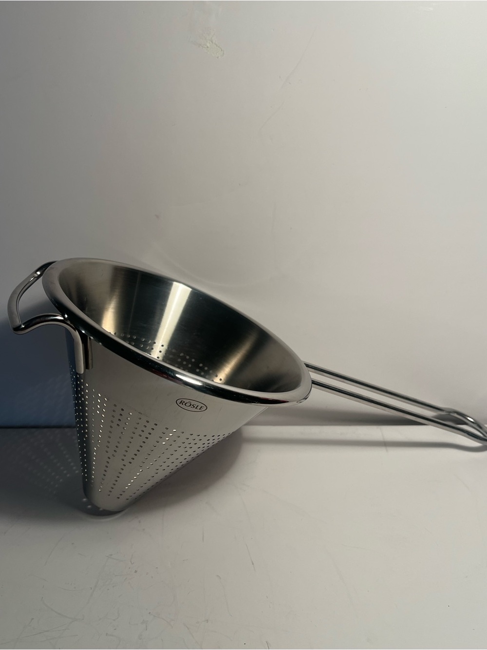 Rösle Stainless Steel Conical Fine Mesh Strainer (Luxury Cookware) 👩🏼‍🍳